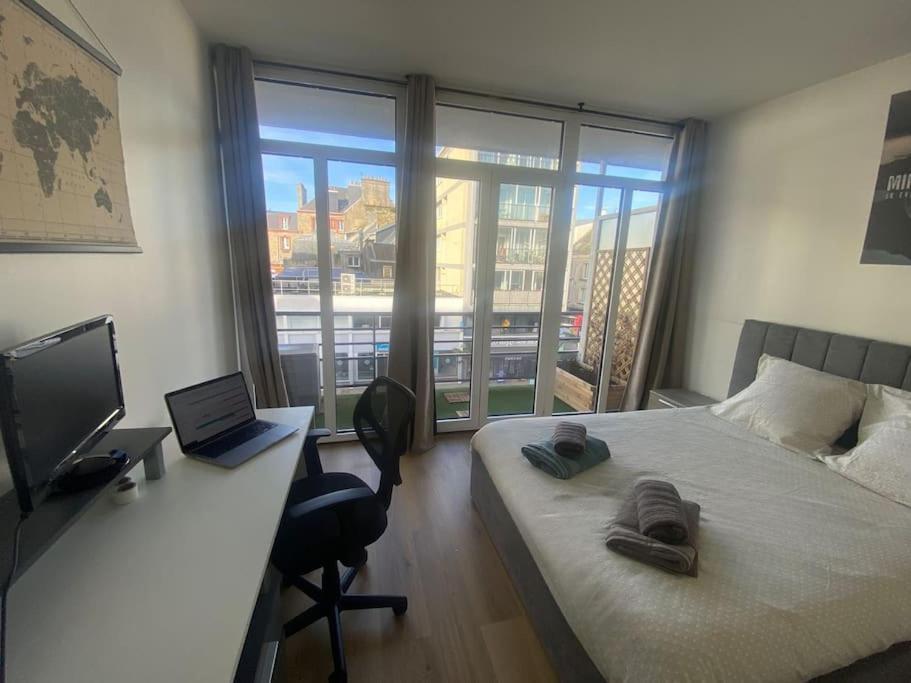 Un Exterieur En Apartment *